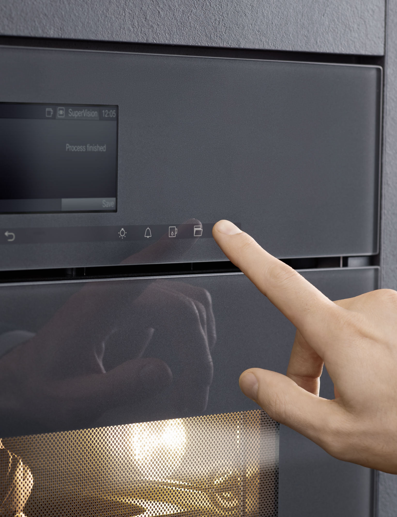 ArtLine builtin appliances with Touch2Open » Miele