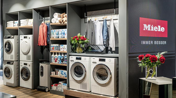 Washer and dryer shop stores